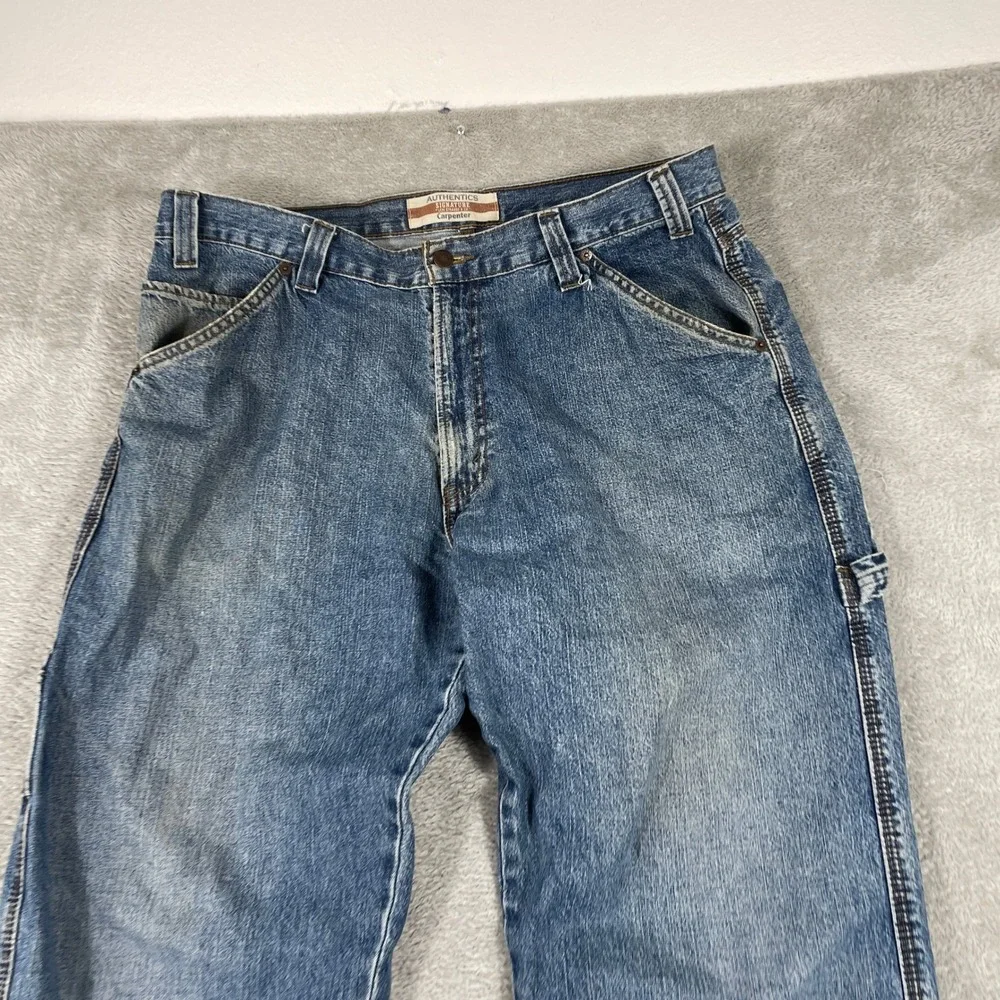 Levis Carpenter Jeans Mens 36x30 Blue Denim Carpenter‎ Workwear Baggy Skate Y2K